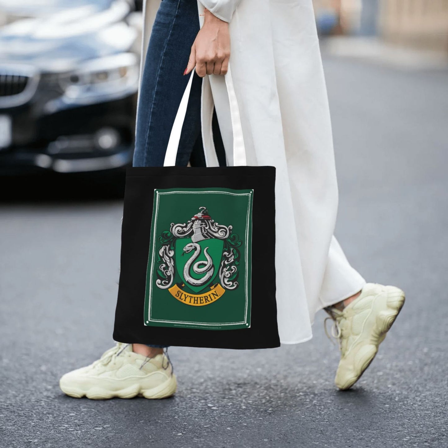 ✨Slytherin Crest Canvas Tote